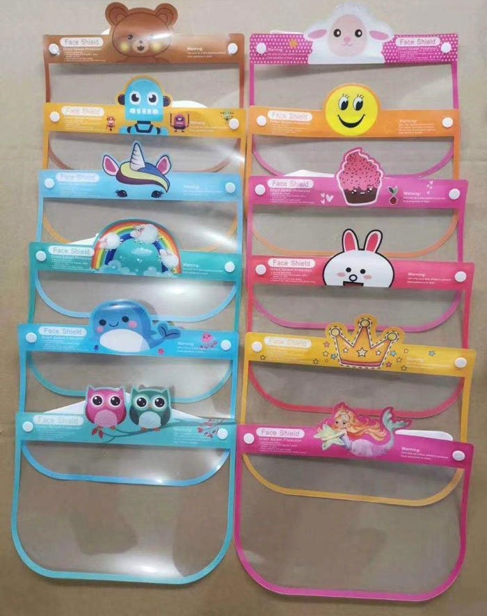 Face Shield Adjustable Face Shield Visors Face Shield For Kids - 1 Pcs