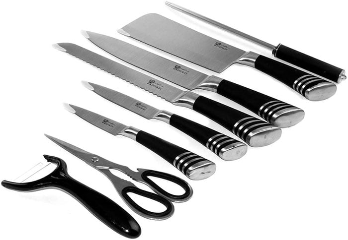 Fuma Japan Kitchen Knife Set Of 9 Pieces