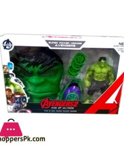 Hulk Avengers Action Figure Set For Kids