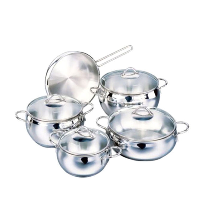 Korkmaz Tombik 9 Pcs Cookware Set - A1800 Price In Pakistan