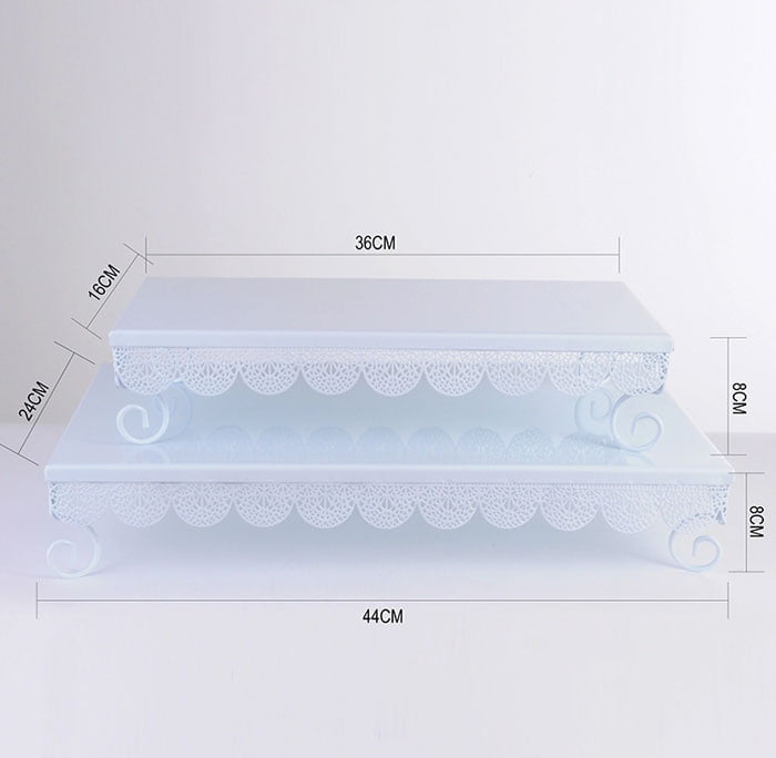 Lace Cup Cake Stand Birthday Dessert Holder For Party