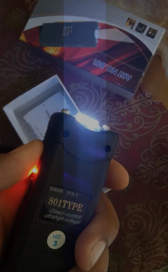 Mini Self Defense Taser 801