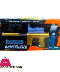 2 in 1 Bullets Mission Glory Gun with Glasses