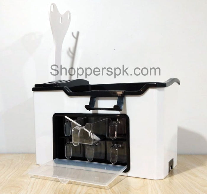 Multi-Functional Spice &Amp; Cutlery Kitchen Organizer Storage Box