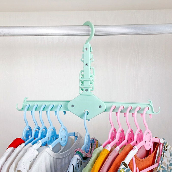 Multifunctional Magic Space Saving Hanger 11 Holes - 1Pcs
