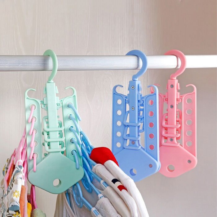 Multifunctional Magic Space Saving Hanger 11 Holes - 1Pcs