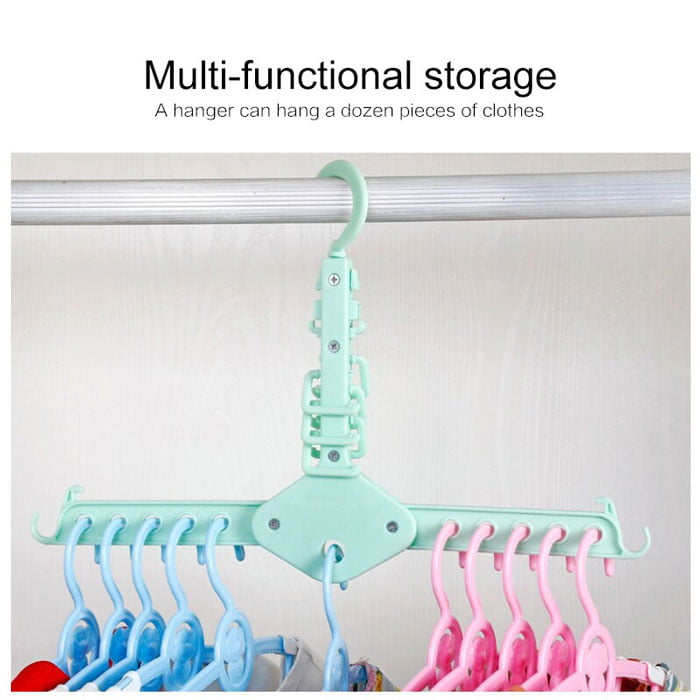 Multifunctional Magic Space Saving Hanger 11 Holes - 1Pcs