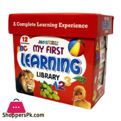 My First Learning Library (12 Books Pack ) Board Books For Preschooler Kids