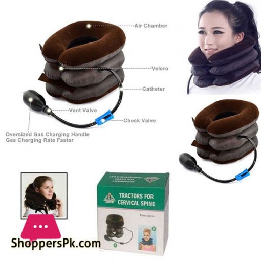 Neck Traction Inflatable Pillow