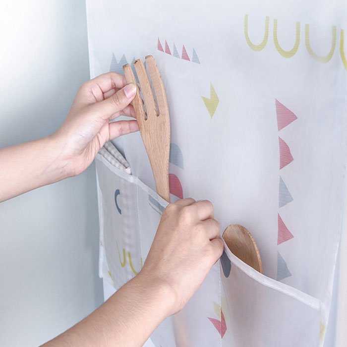 Printed Refrigerator Cover Water Proof Dust Proof 5 Printed Refrigerator Cover Water Proof Dust Proof