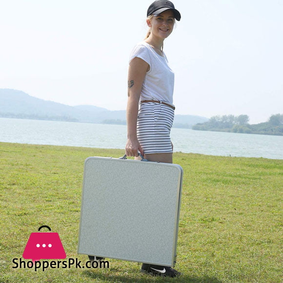 Redcamp Folding Camping Table Portable For Outdoor Picnic 4 Redcamp Folding Camping Table Portable For Outdoor Picnic - Image 2