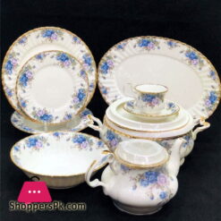 Royal Albert Moon Light  Roses Dinner Set 8 Person 61 Pcs