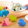 Silicone Butterfly Hot Plate Clip with Magnets 2 Pcs Set