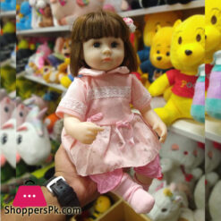 Silicone Vinyl Newborn Reborn Baby Doll Toy - 43 Cm