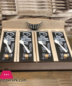 Stylish Cutlury Box Wood 009-66