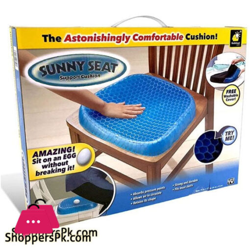 Sunny Seater Gel Support Seat Cushion