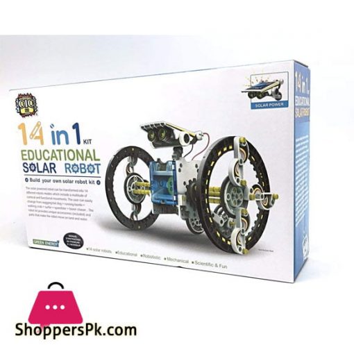 14 in 1 Solar Robot kit Educational Solar Power Robot