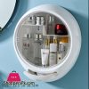 Modern Wall-Mounted Makeup Cosmetic Bathroom Organizer for Storage Box Dustproof & Waterproof 