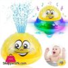 2 In 1 Children'S Automatic Electric Induction Water Spray Toy Sprinkler Baby Swimming Pool Toy With Music And Flashing