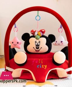 Baby Support Seat Sofa Armchair with Gym Floor Playing Seat Sofa Infant Support Seat with Handle