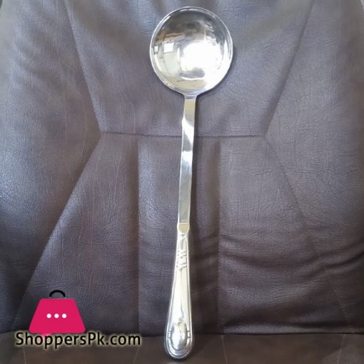 Cooking Solid Curry Spoon Made from Heavy Gauge Stainless Steel