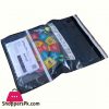Courier Flyer Bags Black Transparent Flyer with Pocket – 100 Peaces – 12 ×16 Inch