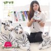 Cute Soft Stuffed Animal White Tiger Plush Toy for Children - 48 Inch