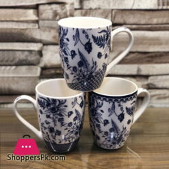 Flower Design Mug ( Set of 6 ) 44-8