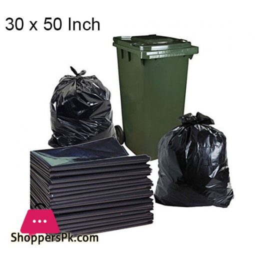 Garbage Bin Bags Black 30 × 50 Inches 1-KG