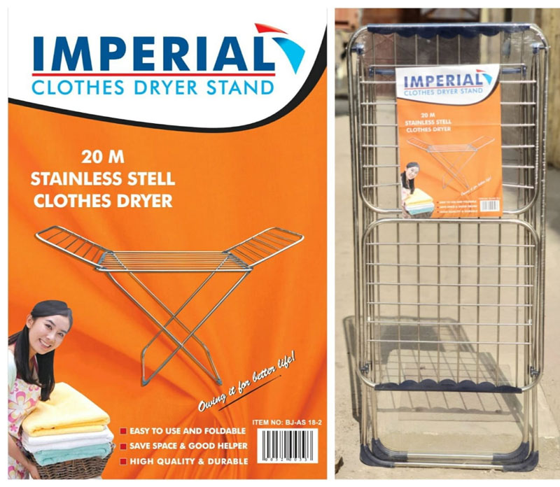 Imperial Stainless Steel Clothes Dryer 20M