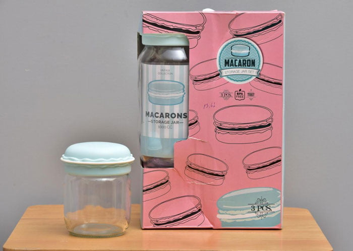 Macarons Jar Set 3 Pcs Turkey Made 🇹🇷