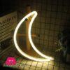 Novelty Moon Led Neon Light Wedding Party Decorative Lamp For Room Indoor