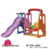 Plastic Kids Slide And Swing SHA-16092