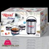 Royal Prime 4 Piece Gift Pack Hot Pot Water Cooler Stainless Steel With Glass Top