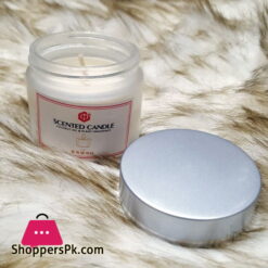 Scented Candle with Glass Jar 1 - Pcs