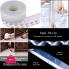 Silicone Seal Strip,Weather Stripping for Door or Window,Weatherproof Soundproof Self Adhesive Door Strip Bottom,Insect Proof Silicone Sealing Sticker 1 Meter