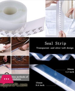 Silicone Seal Strip,Weather Stripping for Door or Window,Weatherproof Soundproof Self Adhesive Door Strip Bottom,Insect Proof Silicone Sealing Sticker 1 Meter