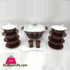 Soup Set 24 Pcs New Fine Bone China