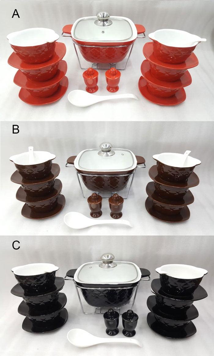 Soup Set 24 Pcs New Fine Bone China