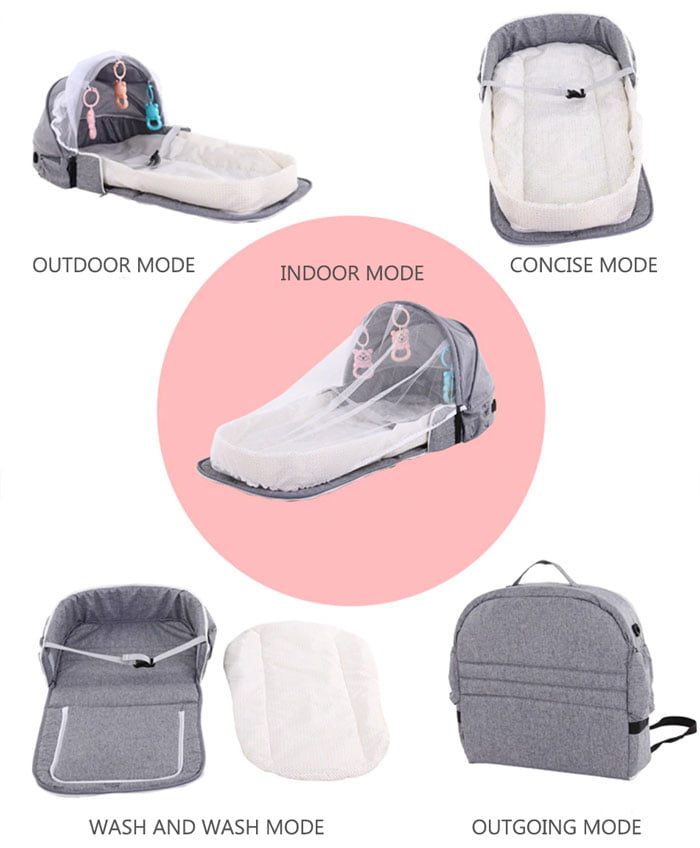 Travel Baby Portable Backpack Bed