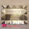 Wall Hanging Mirror Rectangle 22 x 29 Inch Large