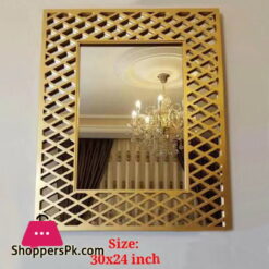 Wall Hanging  Mirror Rectangle 30 x 24 Inch Large
