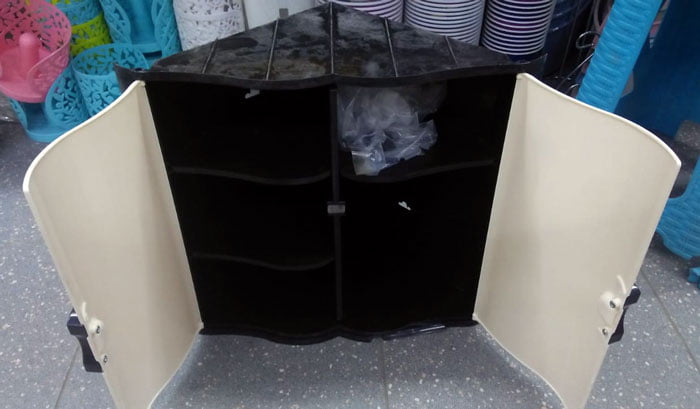 Wonder Corner Bathroom Cabinet Plastic