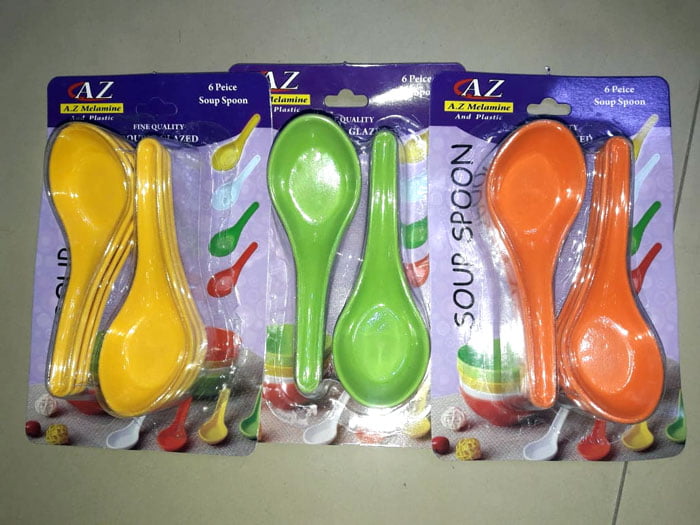 A.z Melamine Soup Spoon Pack Of 6
