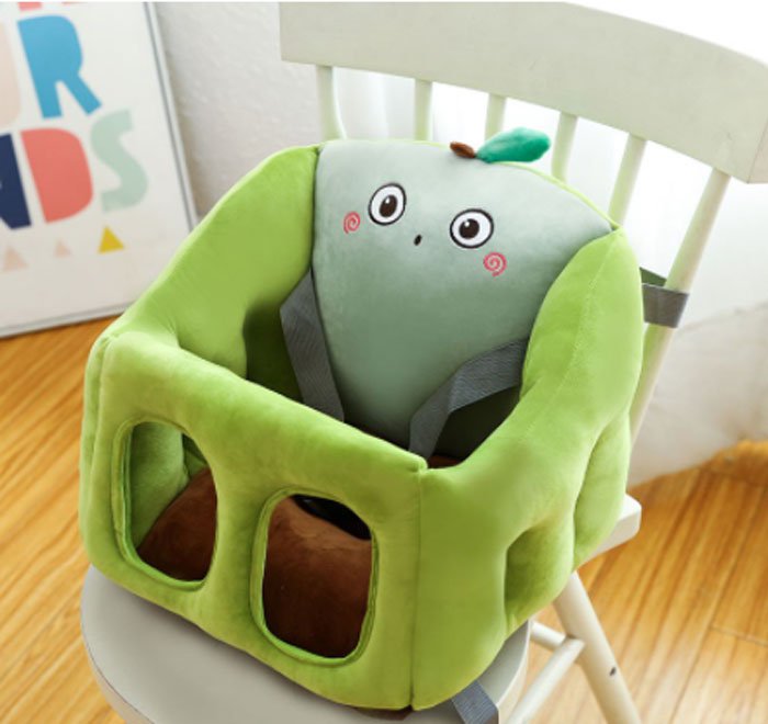 Baby Plush Boooster Seat Learn to Sit Sofa Training Chair 0-2 Year Seat