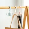 Bag Hook Rack Rotatable Scarf Tie Belt Storage Hanger Closet Wardrobe Organizer