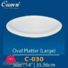 Camri Oval Platter (Large) 14 Inch -1 Pcs
