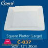 Camri Square Platter (Large) 12 Inch -1 Pcs