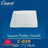 Camri Square Platter (small) 7 Inch -1 Pcs