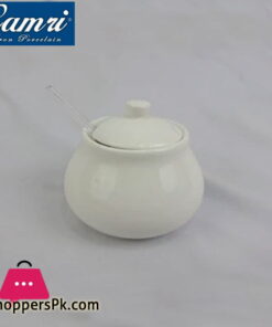 Camri Sugar Pot with Spoon 200ML  -1 Pcs